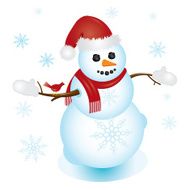 Santa Snowman