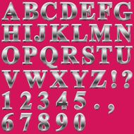 Metal Letters N7
