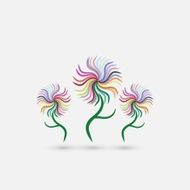 Vector flower background N15