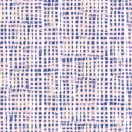 Hand drawn plaid pattern with thin brushstrokes