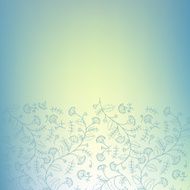 cornflower seamless border N2