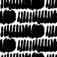 Bold pattern with wide brushstrokes in black