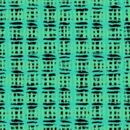 Plaid pattern with crossing watercolor lines N2