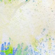Abstract painted blue watercolor background N2