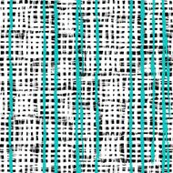 Plaid pattern with thin watercolor lines