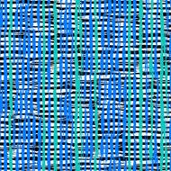 Plaid pattern with thin watercolor lines N2