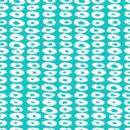 Hipster style pattern with doughnut like shapes