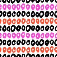 Hipster style pattern with doughnut like shapes N5