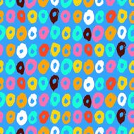 Hipster style multicolor vector pattern
