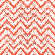 Zigzag pattern in tropical colors