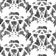 Vintage vector damask pattern N2
