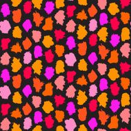 Hand drawn pattern with short brush strokes N4