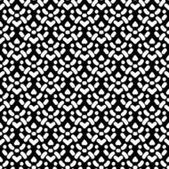 Pattern with damask motifs in black and white