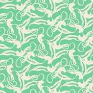 Mint green marble paper vector pattern