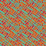 Hipster pattern with random brushstrokes N2
