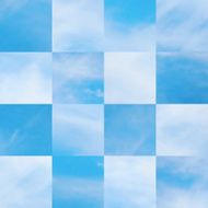 Beautiful vector cloudscape N2