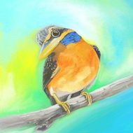 bird painting N4