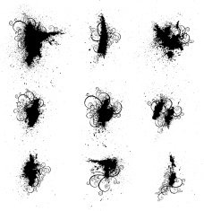 fine splatters N2