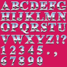 Metal Letters N5
