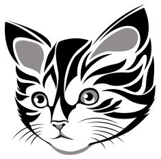 Cute Cat Vector N2
