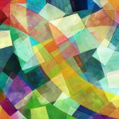 Abstract Geometric Painting
