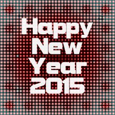 year 2015 creative background design