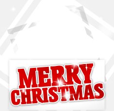 Merry Christmas Creative Background Design N2