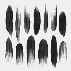 Vector paint stains N12