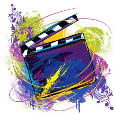 Colorful Clapboard