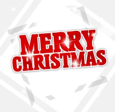 Merry Christmas Creative Background Design N4