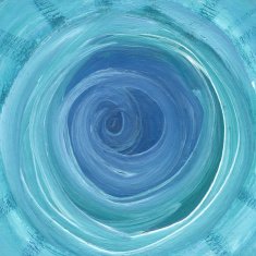Blue whirlpool