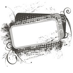 Grunge Frame N138