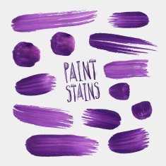 Vector paint stains N17