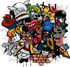 graffiti urban art elements N2