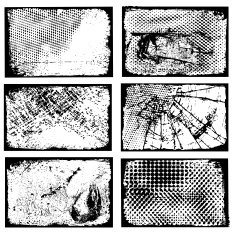 Grunge frames vector