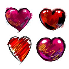 Colorful Hearts N11