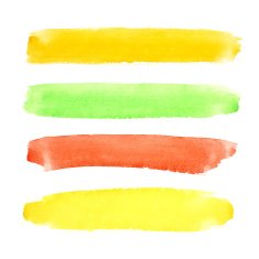 Set of brush strokes N3