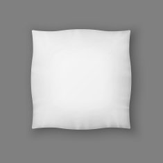 Blank Square White Pillow Vector