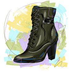 Leather shoe N4