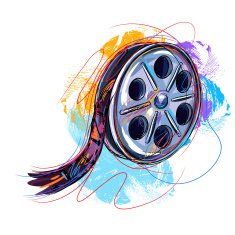 Colorful Film reel N5