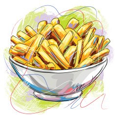 Tasty French fries N2