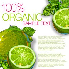 Fresh Lemon and mint