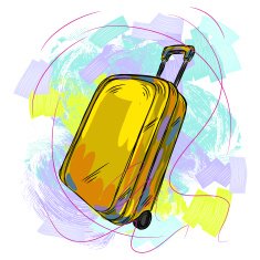 yellow Luggage