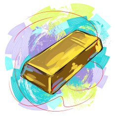 Gold bar N5