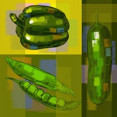 vegetables background N14