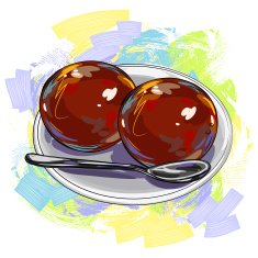 Tasty Indian Sweet Gulab jamoon