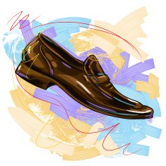 Leather shoe N5