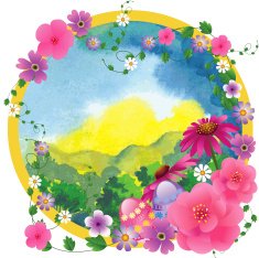 Beautiful Easter Background N13