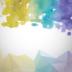 Abstract hand drawn watercolor background vector illustration N15