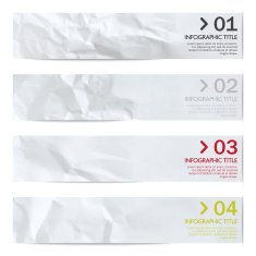 Infographics banners set - graphic design element N2